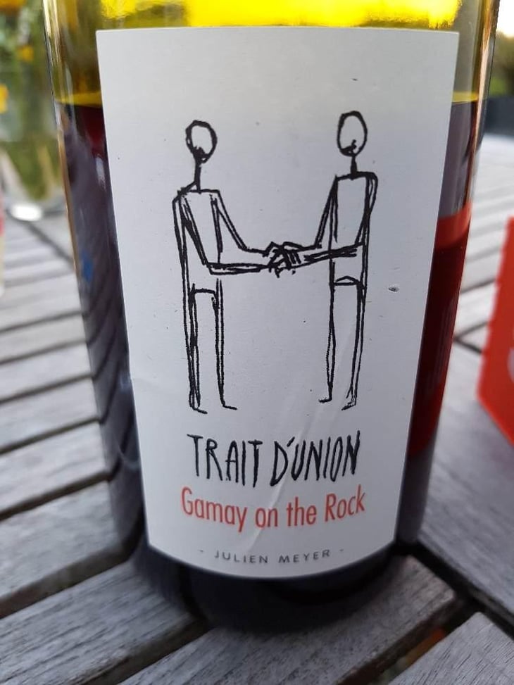 Trait d'Union Gamay On The Rock - Domaine Julien Meyer - Patrick Meyer 
