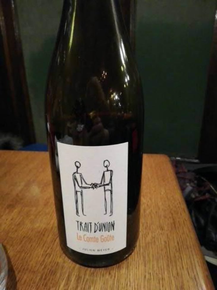 Trait D'Union Le Comte Goûte - Domaine Julien Meyer - Patrick Meyer 