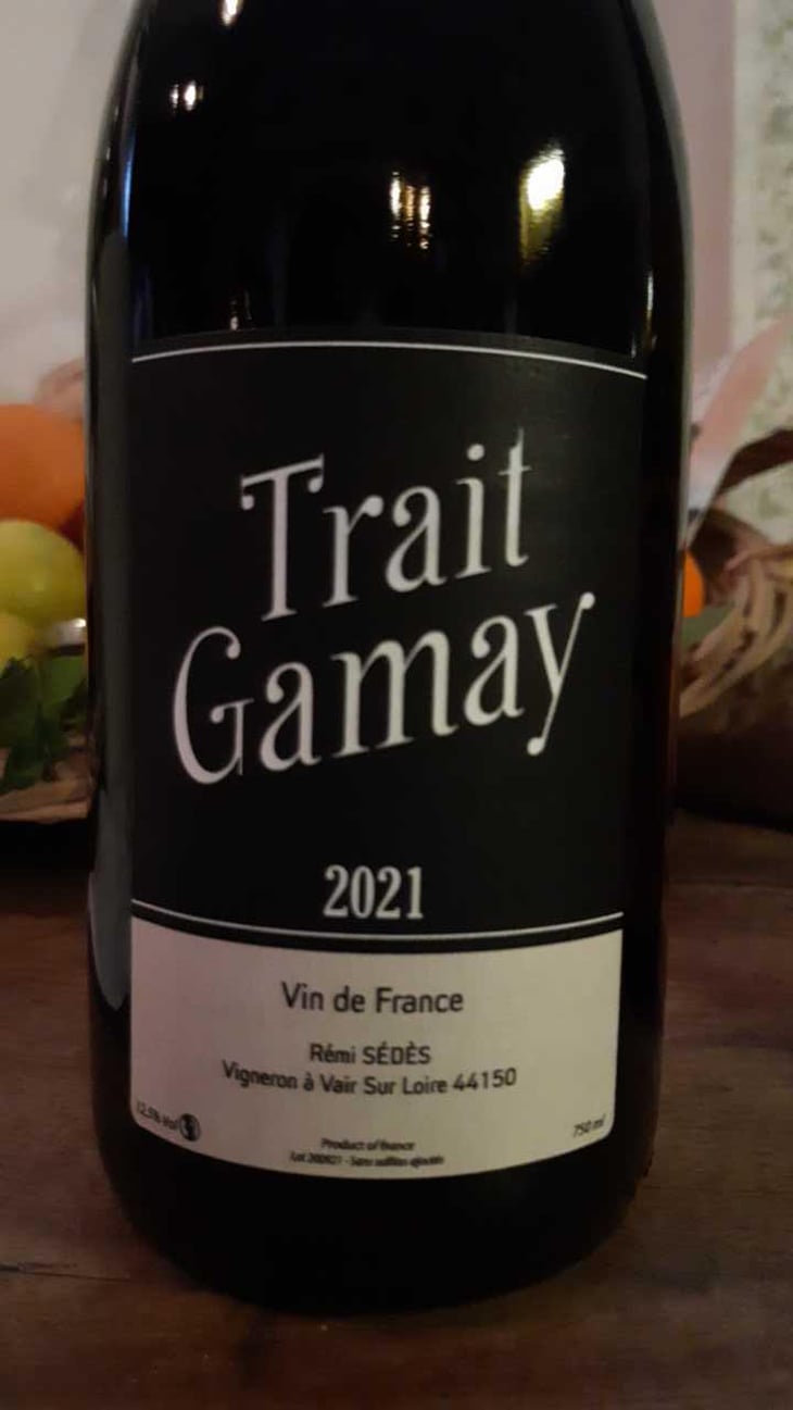 Trait Gamay - Rémi Sédès - Rémi Sédès 