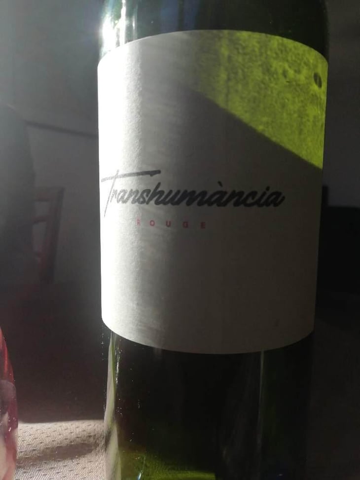 Transhumancia Rouge - Domaine Cotzé - Wilfried Garcia -2020
