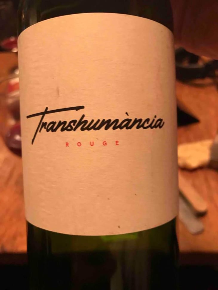 Transhumancia Rouge - Domaine Cotzé - Wilfried Garcia -2020