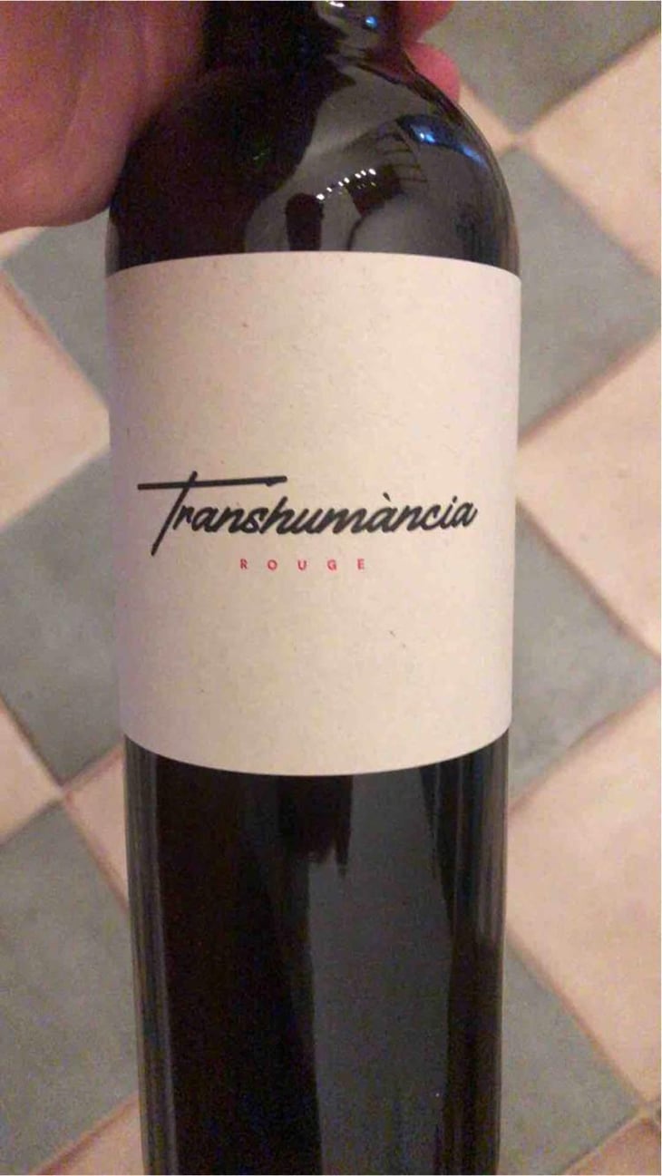 Transhumancia Rouge - Domaine Cotzé - Wilfried Garcia -2020