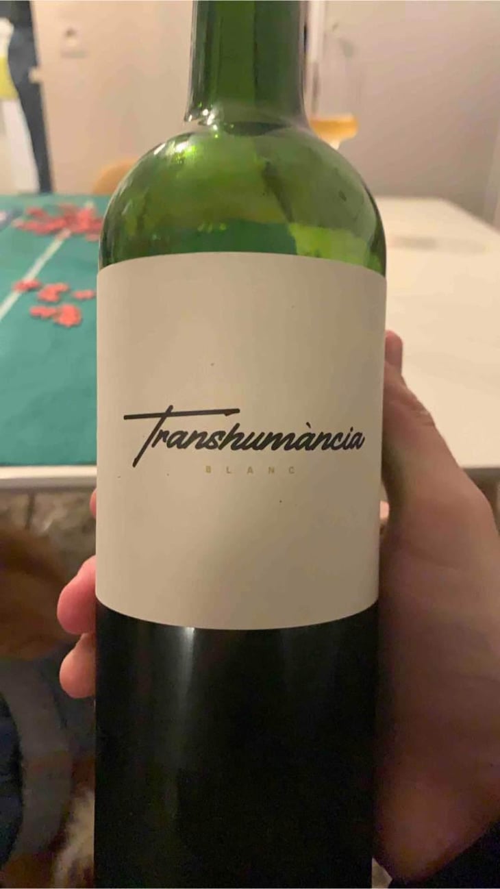 Transhumància Blanc - Domaine Cotzé - Wilfried Garcia 
