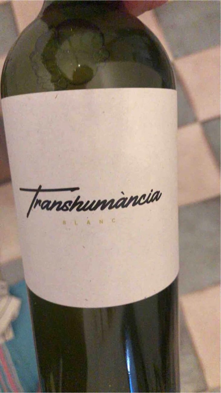 Transhumància Blanc - Domaine Cotzé - Wilfried Garcia 