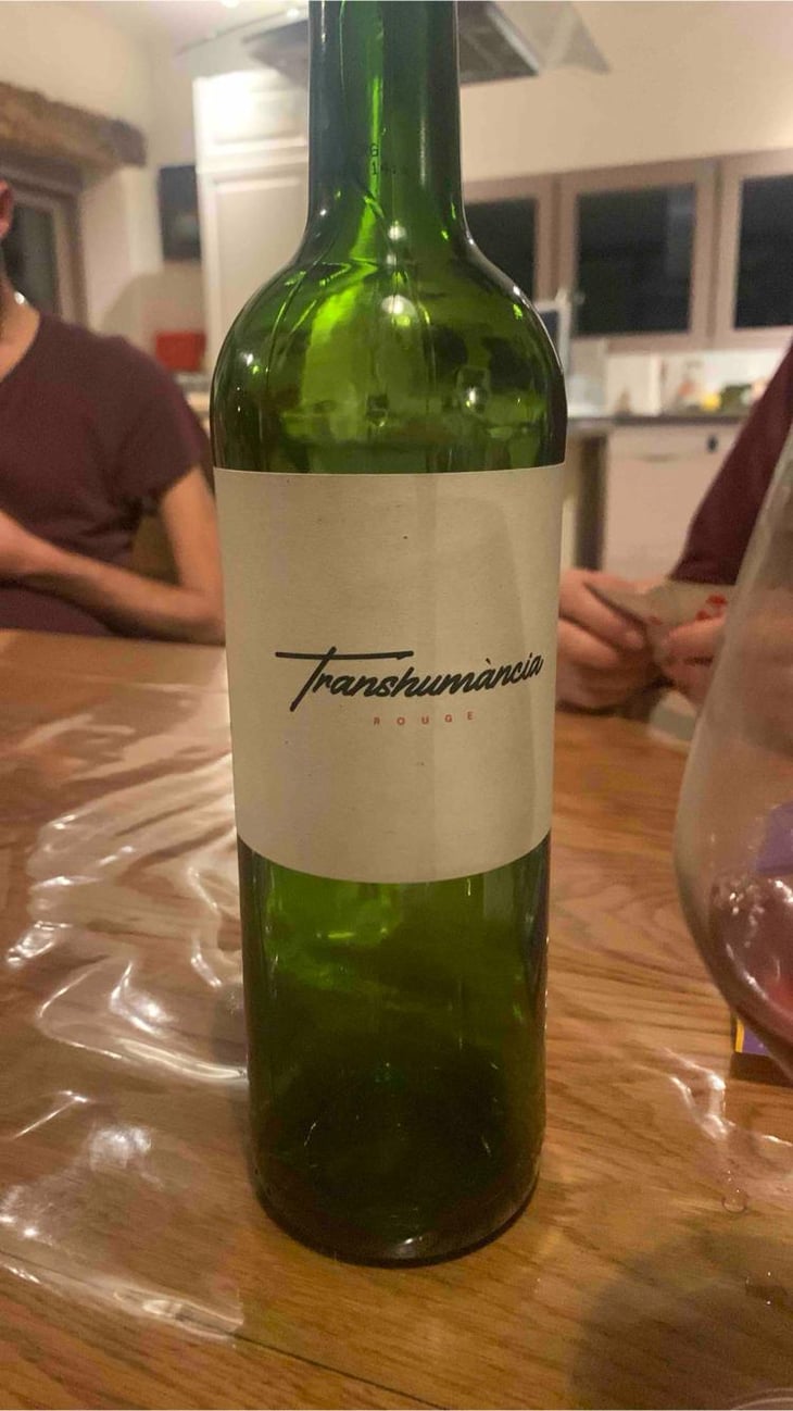Transhumancia Rouge - Domaine Cotzé - Wilfried Garcia -2020