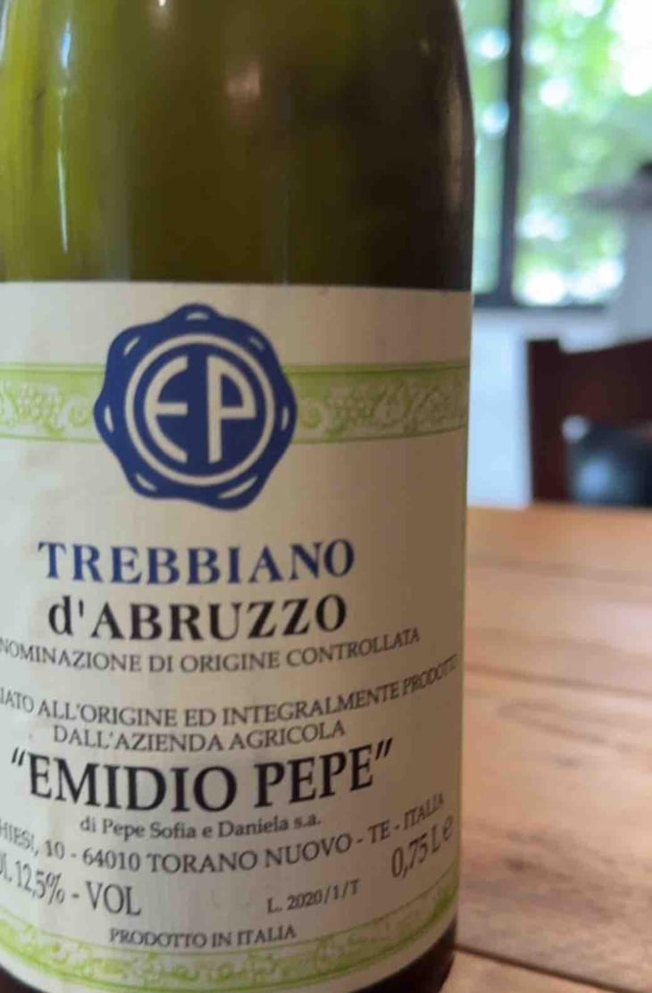 Trebbiano d’Abruzzo - Az. Agr. Emidio Pepe - Daniela & Sofia Pepe 