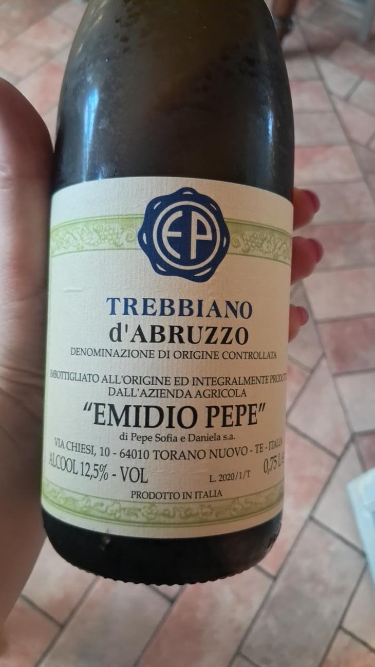 Trebbiano d’Abruzzo - Az. Agr. Emidio Pepe - Daniela & Sofia Pepe 
