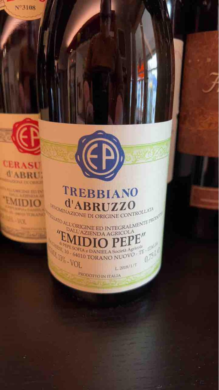 Trebbiano d’Abruzzo - Az. Agr. Emidio Pepe - Daniela & Sofia Pepe 