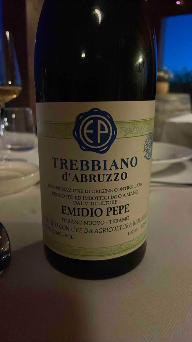 Trebbiano d’Abruzzo - Az. Agr. Emidio Pepe - Daniela & Sofia Pepe 