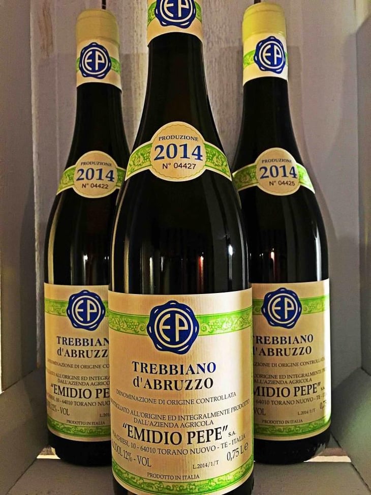 Trebbiano d’Abruzzo - Az. Agr. Emidio Pepe - Daniela & Sofia Pepe 