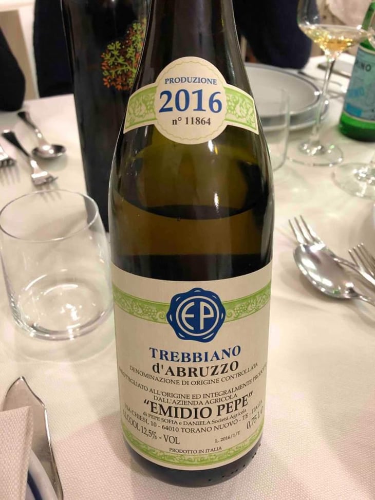Trebbiano d’Abruzzo - Az. Agr. Emidio Pepe - Daniela & Sofia Pepe 