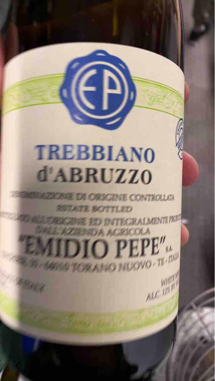 Trebbiano d’Abruzzo - Az. Agr. Emidio Pepe - Daniela & Sofia Pepe 