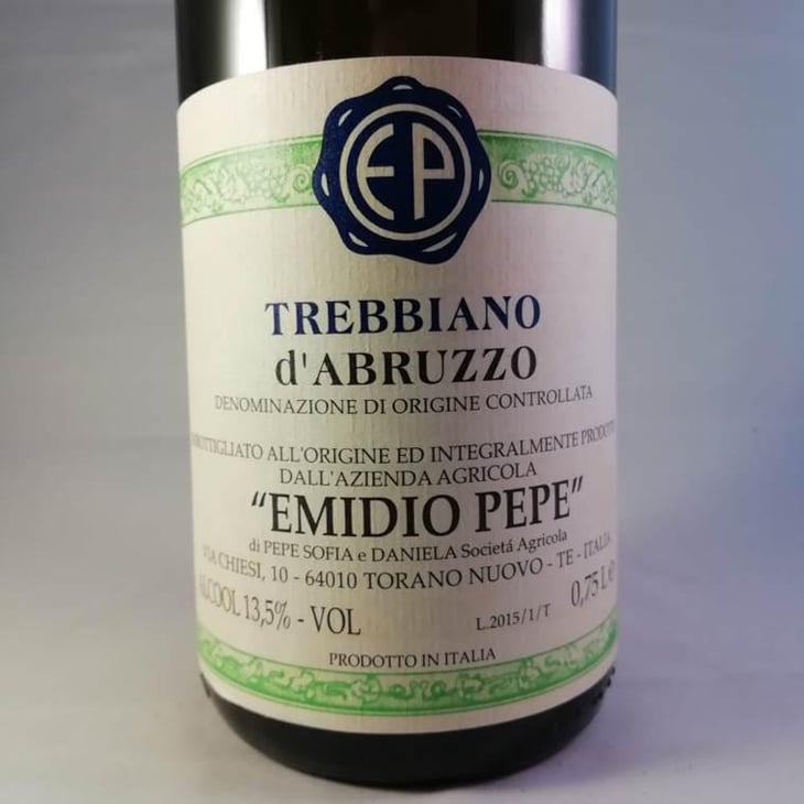 Trebbiano d’Abruzzo - Az. Agr. Emidio Pepe - Daniela & Sofia Pepe 