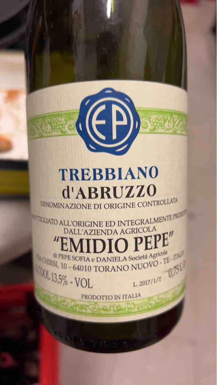 Trebbiano d’Abruzzo - Az. Agr. Emidio Pepe - Daniela & Sofia Pepe 