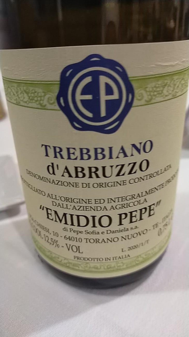 Trebbiano d’Abruzzo - Az. Agr. Emidio Pepe - Daniela & Sofia Pepe 