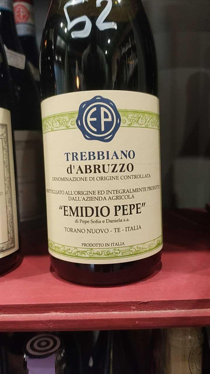 Trebbiano d’Abruzzo - Az. Agr. Emidio Pepe - Daniela & Sofia Pepe 