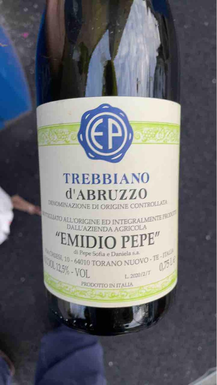 Trebbiano d’Abruzzo - Az. Agr. Emidio Pepe - Daniela & Sofia Pepe 