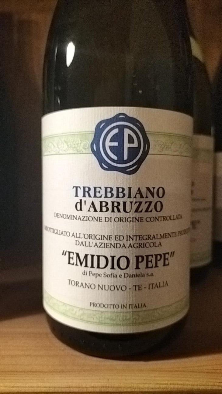 Trebbiano d’Abruzzo - Az. Agr. Emidio Pepe - Daniela & Sofia Pepe 