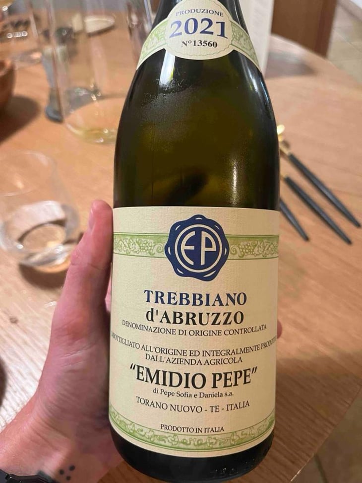 Trebbiano d’Abruzzo - Az. Agr. Emidio Pepe - Daniela & Sofia Pepe 