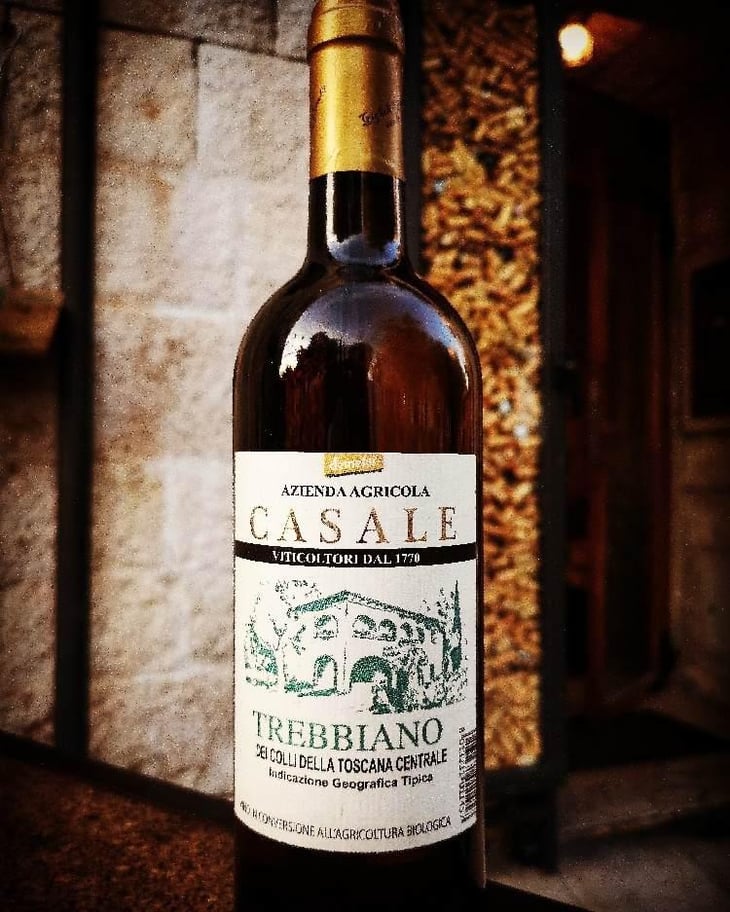 TREBBIANO DEI COLLI DELLA TOSCANA CENTRALE - Azienda Agricola Casale - Giuseppe Giglioli, Maria Pierina Rinaldi 