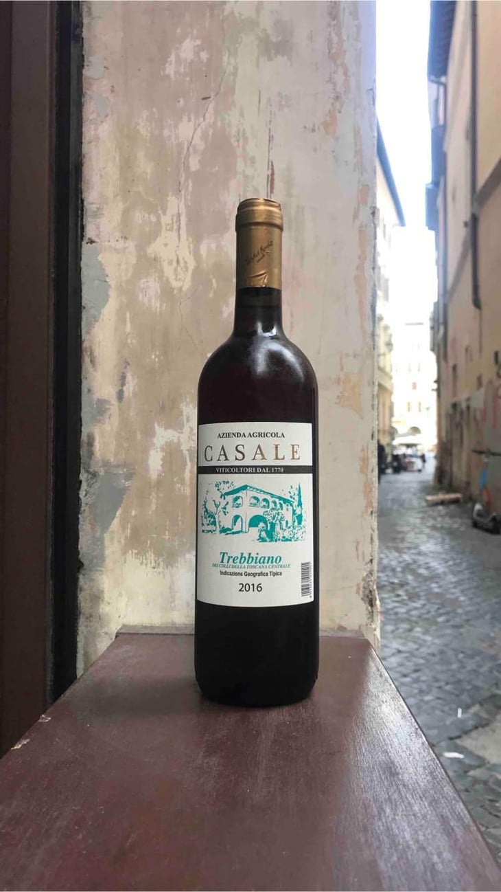 TREBBIANO DEI COLLI DELLA TOSCANA CENTRALE - Azienda Agricola Casale - Giuseppe Giglioli, Maria Pierina Rinaldi 