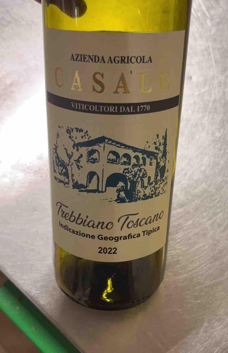 TREBBIANO DEI COLLI DELLA TOSCANA CENTRALE - Azienda Agricola Casale - Giuseppe Giglioli, Maria Pierina Rinaldi 