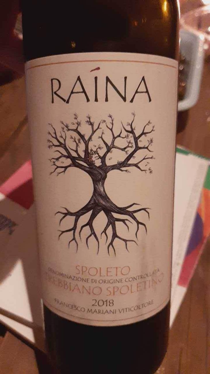 Trebbiano Spoletino - Raína - Francesco Mariani 