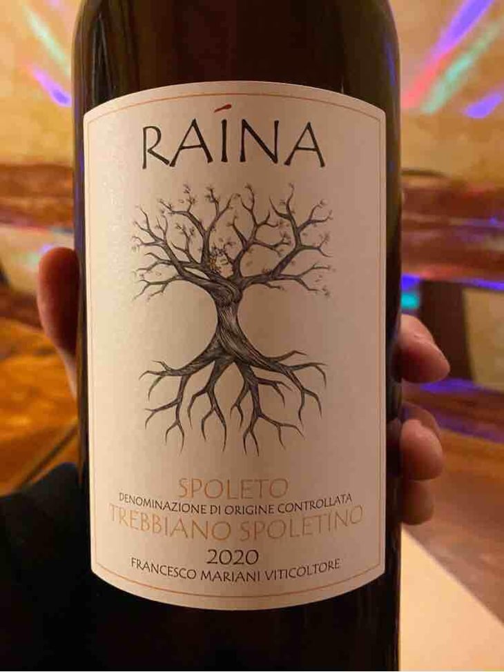 Trebbiano Spoletino - Raína - Francesco Mariani 