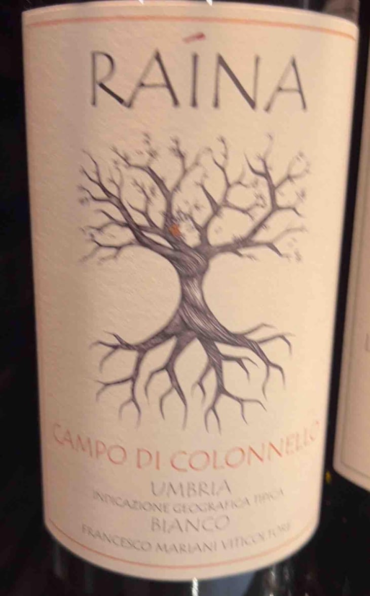 Trebbiano Spoletino - Raína - Francesco Mariani 