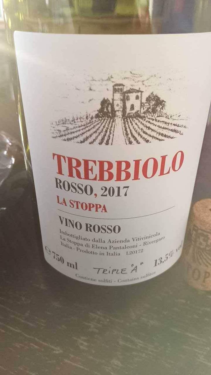 Trebbiolo Frizzante - La Stoppa - Elena Pantaleoni 