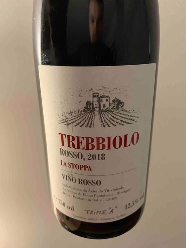Trebbiolo Frizzante - La Stoppa - Elena Pantaleoni 