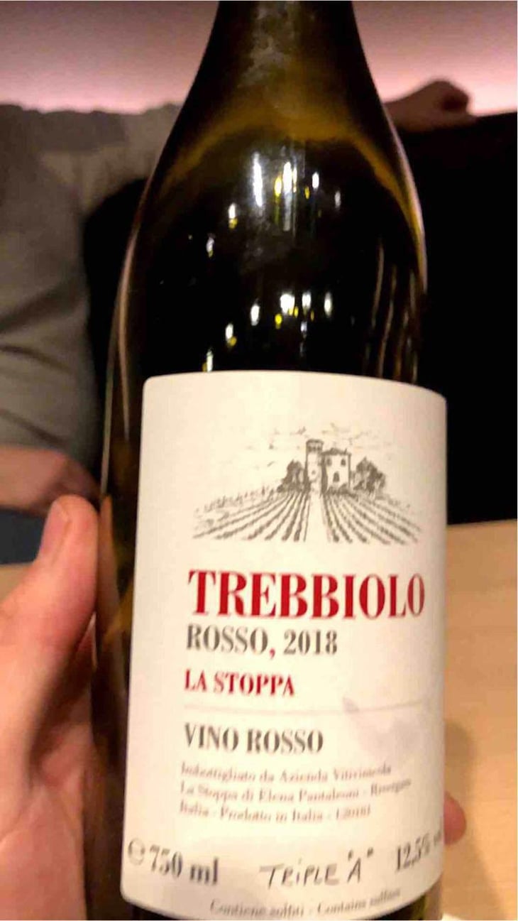 Trebbiolo Frizzante - La Stoppa - Elena Pantaleoni 