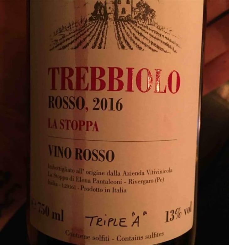 Trebbiolo - La Stoppa - Elena Pantaleoni 