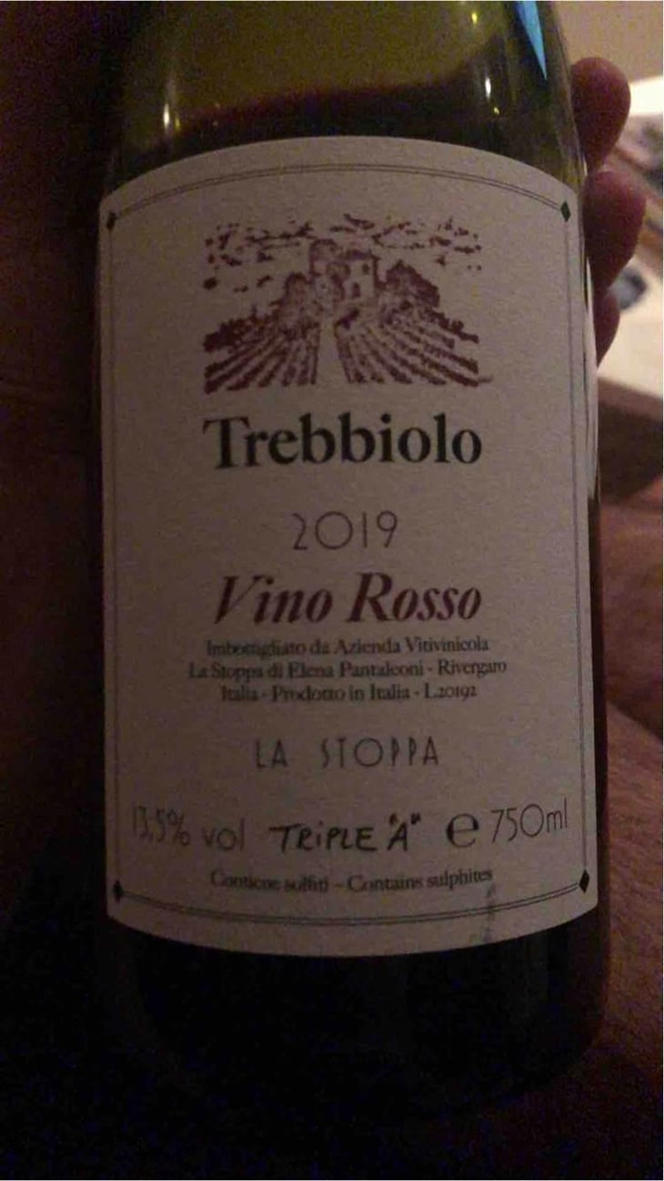 Trebbiolo - La Stoppa - Elena Pantaleoni 