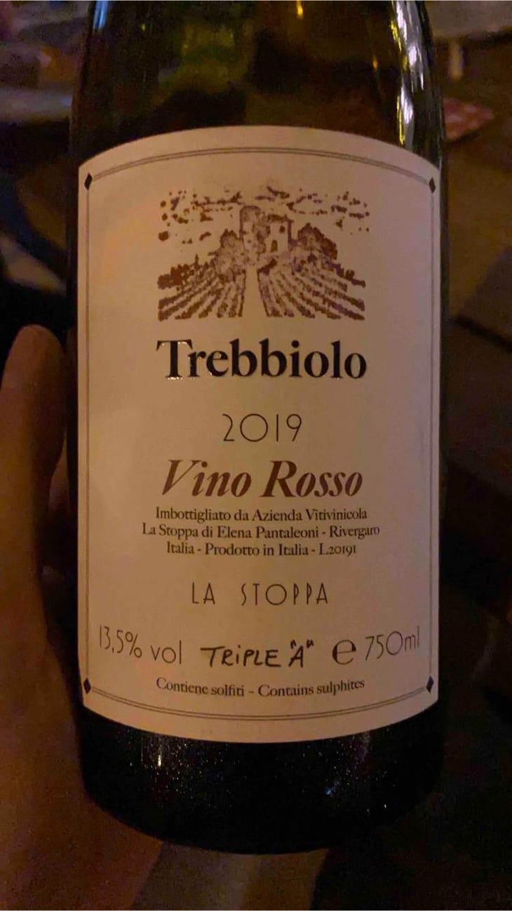 Trebbiolo - La Stoppa - Elena Pantaleoni 