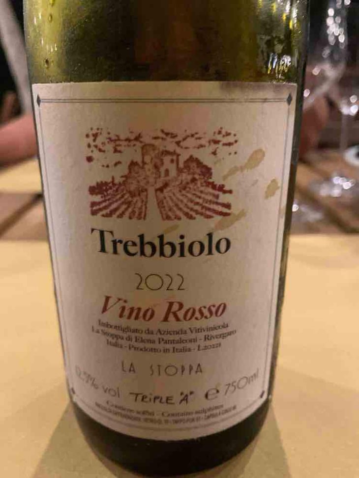 Trebbiolo - La Stoppa - Elena Pantaleoni 