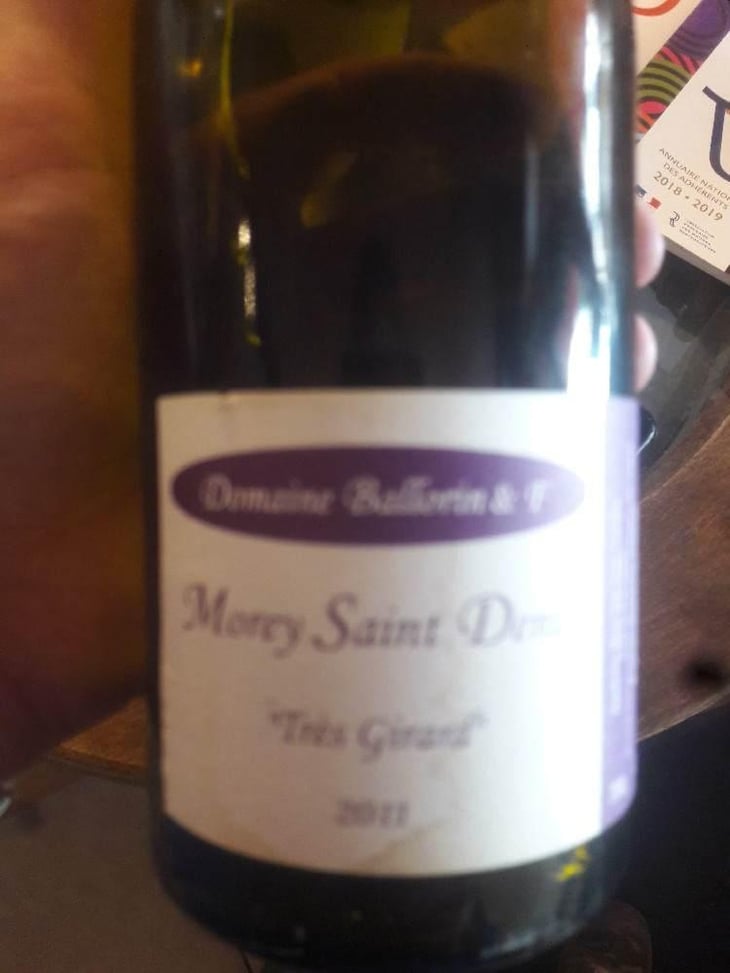Très Girard - Domaine Ballorin - Gilles Ballorin 