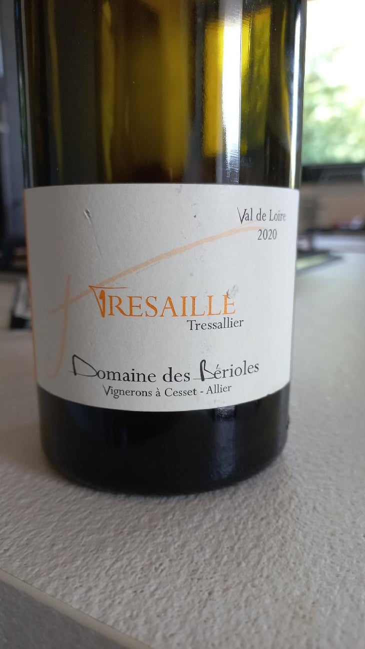 Tressaille - Domaine Des Bérioles - Jean Teissedre, Sophie et Jérôme Roux 