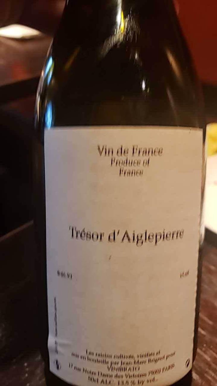 Trésor d' Aiglepierre (X Vinibrato) - Jean-Marc Brignot / Vinibrato - Jean-Marc Brignot 
