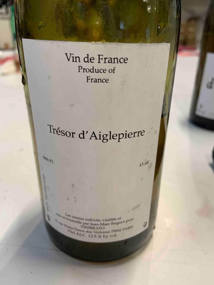 Trésor d' Aiglepierre (X Vinibrato) - Jean-Marc Brignot / Vinibrato - Jean-Marc Brignot 