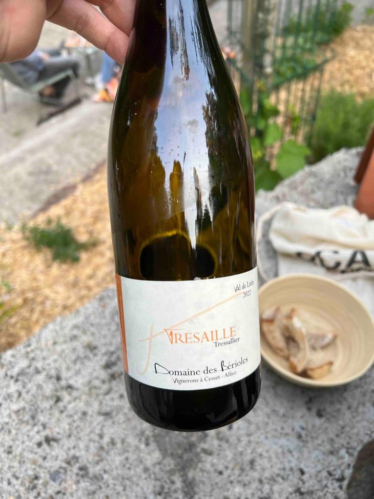 Tressaille - Domaine Des Bérioles - Jean Teissedre, Sophie et Jérôme Roux 
