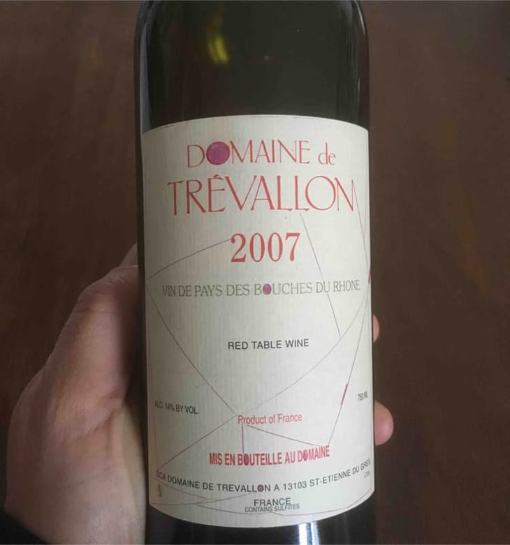 Trevallon - Domaine de Trévallon - Eloi Dürrbach 