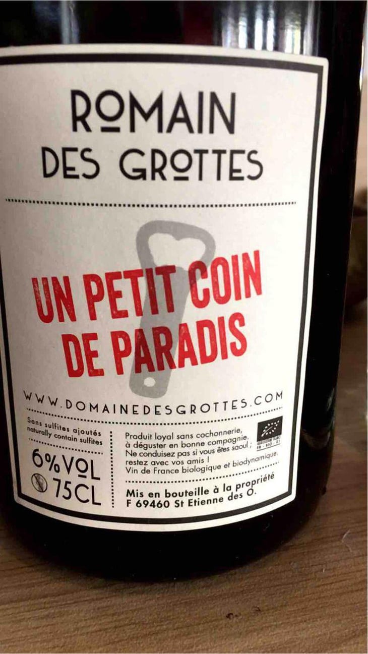 Truc De Buve - Domaine des Grottes - Romain des Grottes 