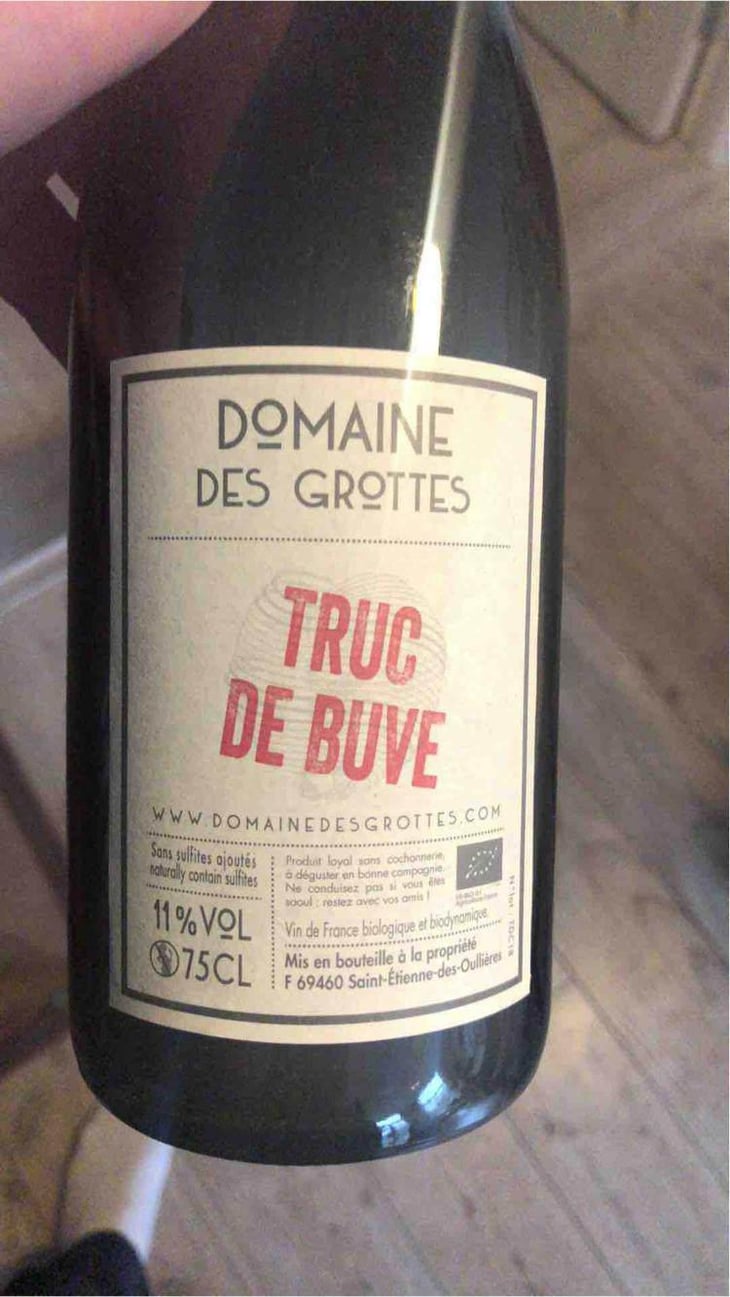 Truc De Buve - Domaine des Grottes - Romain des Grottes 