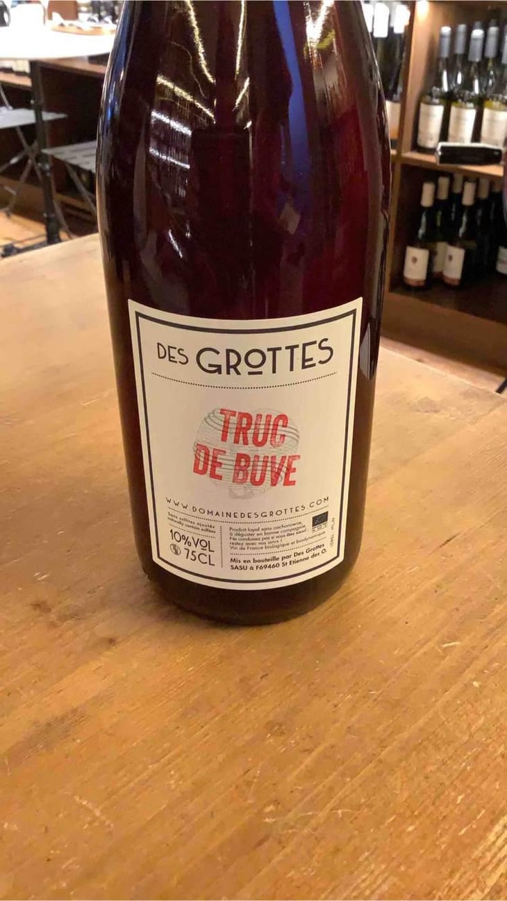 Truc De Buve - Domaine des Grottes - Romain des Grottes 