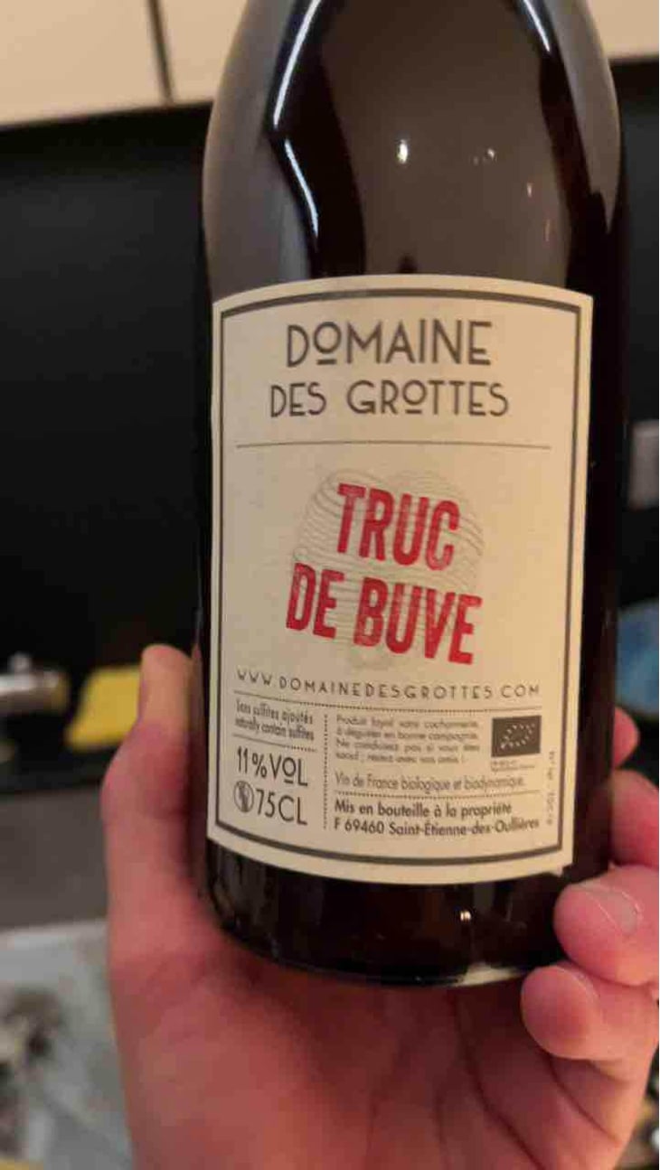 Truc De Buve - Domaine des Grottes - Romain des Grottes 