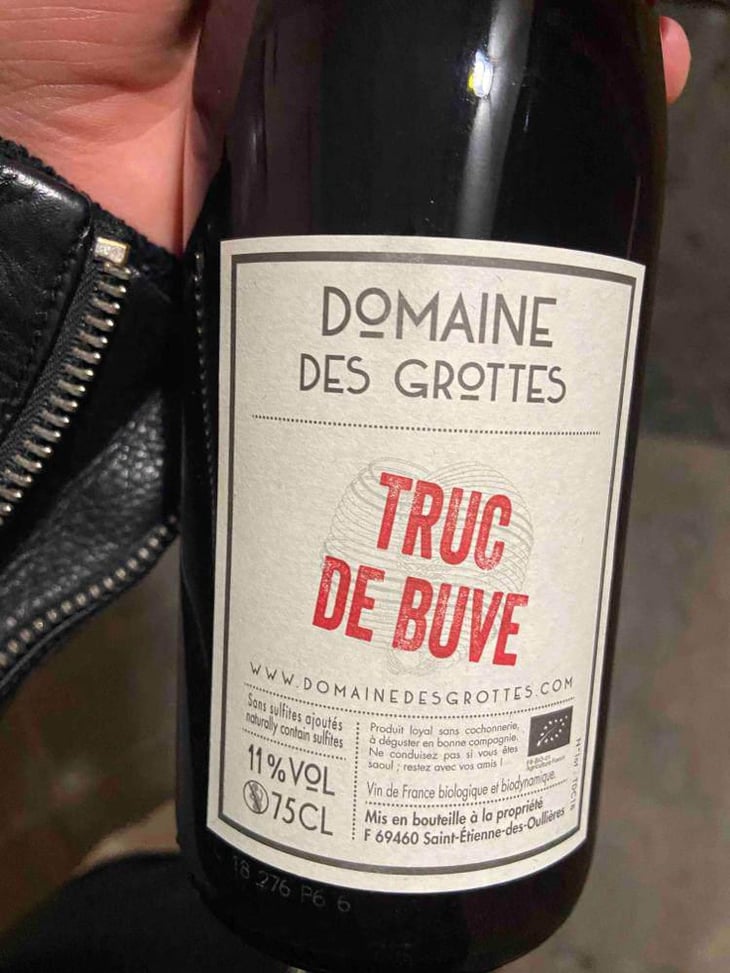 Truc De Buve - Domaine des Grottes - Romain des Grottes 