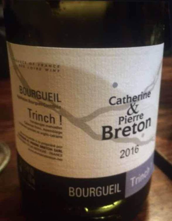 Trinch ! - Domaine Breton - Catherine & Pierre Breton 