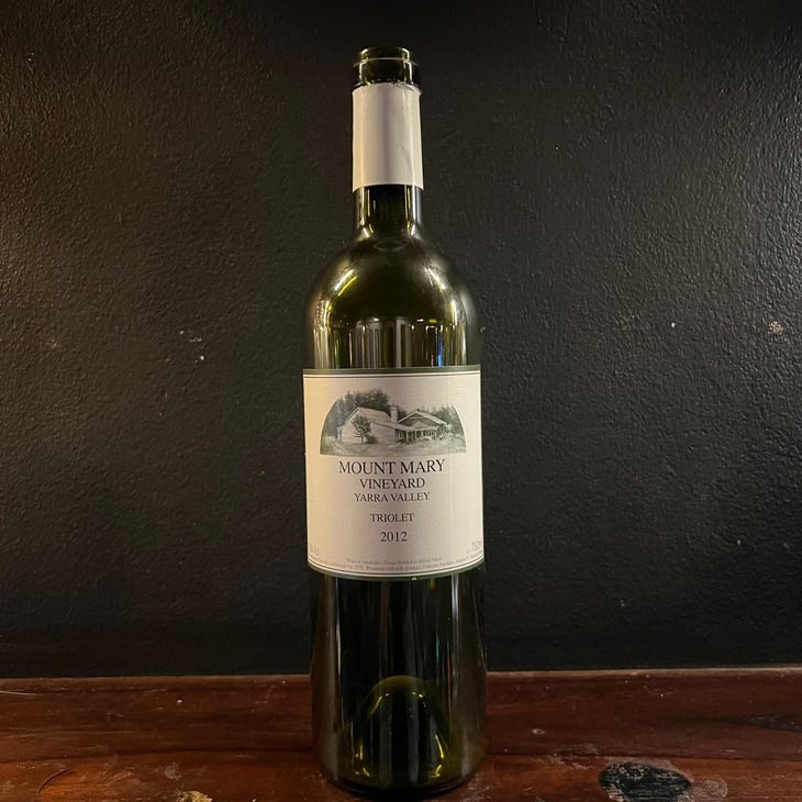 Triolet - Mount Mary Vineyard - Sam Middleton -2012
