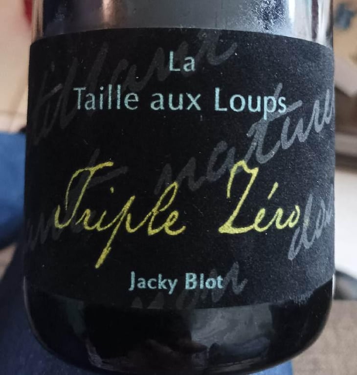 Triple Zéro - La Taille aux Loups - Jacky Blot 